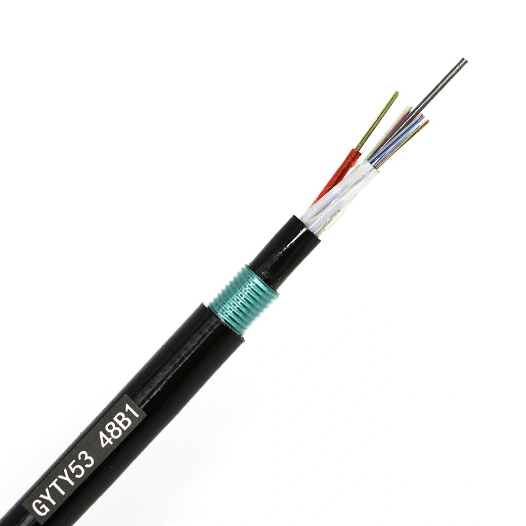 GYTY53 Underground Optical Fibre Cable 4 Core 12 Core 24 Core