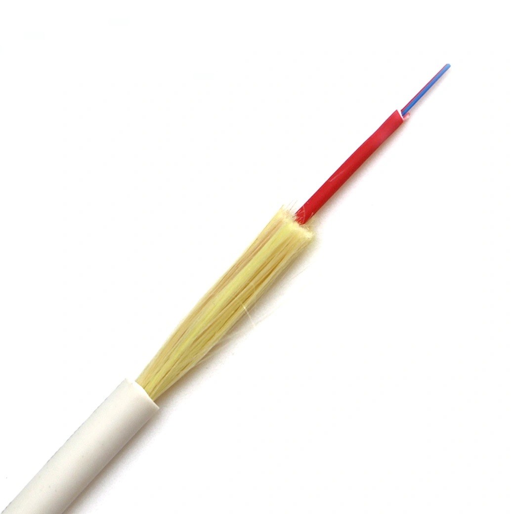 GJFSH Indoor Non Metallic SM G652D Fiber Optic Cable For FTTH