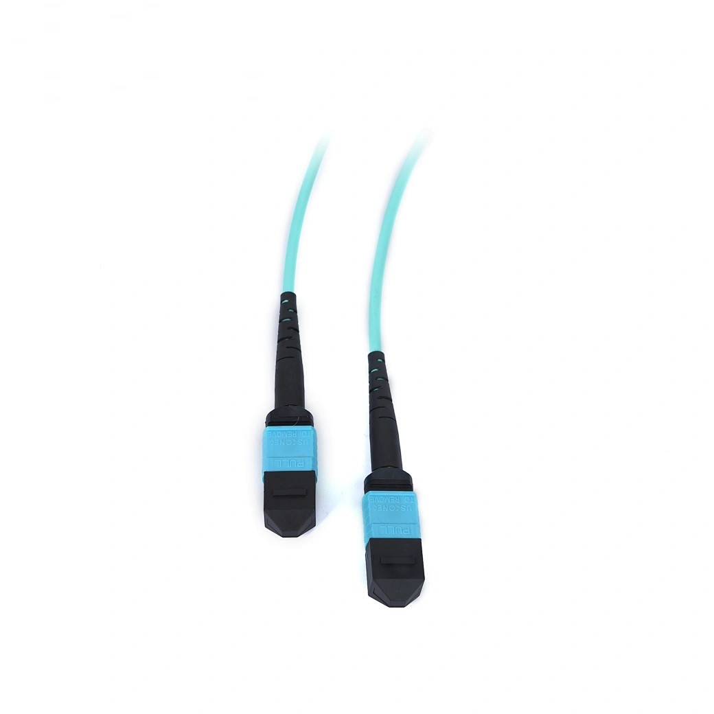 MPO MTP OM3 50 125 Single Multimode Fiber Patch Cord Jumper Cable