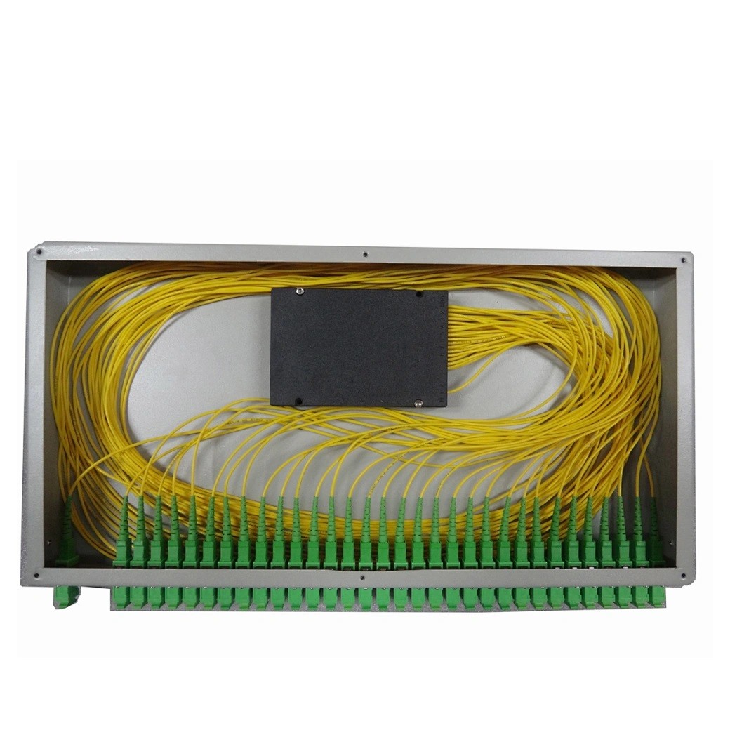 1x16 PLC Optical Fiber Splitter For Rack Mounted Fiber Terminal Box